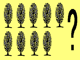 １０本の木